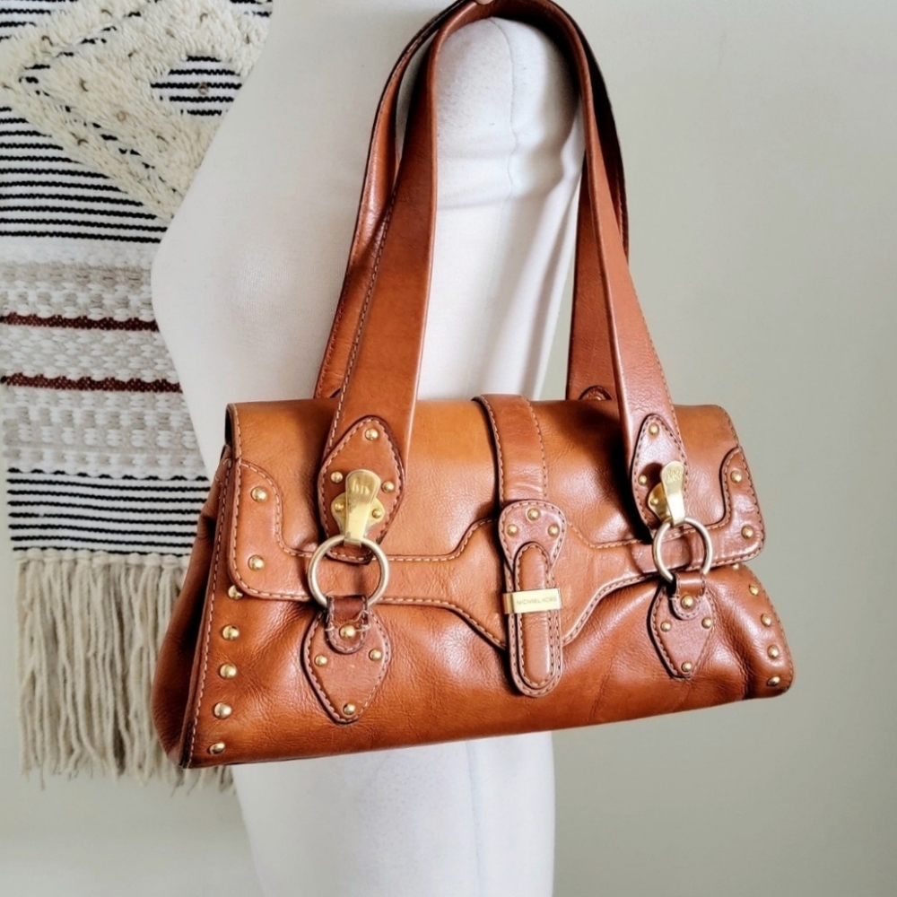 Michael kors studded vintage Shoulder bag Rare - Picture 2 of 10